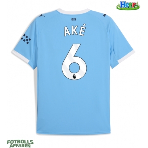 Manchester City Nathan Ake #6 Hemmatröja 2025-26 Kortärmad
